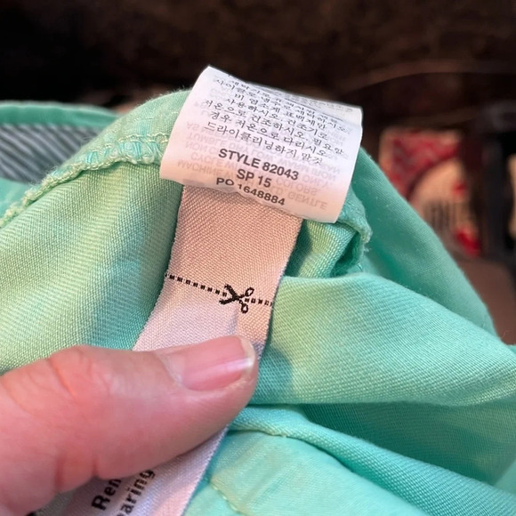 J.Crew Mint Green Chino Khaki Shorts - Picture 5 of 5